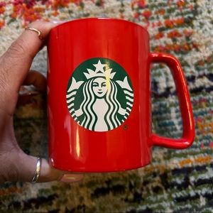Christmas Red Starbucks Coffee Cup Mug